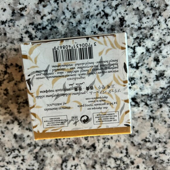 Diptyque refillable solid perfume NIB - Picture 2 of 3